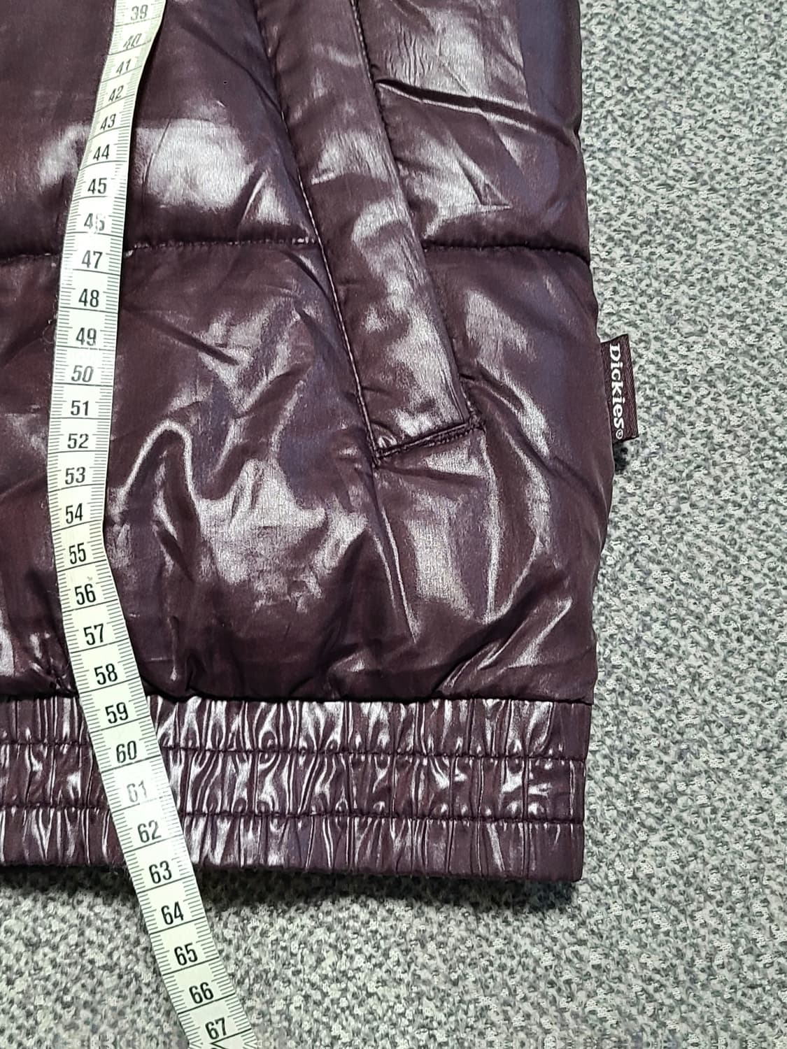 Dickies 여성 폴리  패딩 S-M 퍼플 상품이미지4