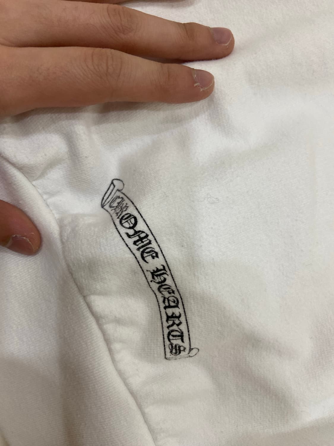 크롬하츠 버티컬 로고 후드 사이즈 m 상품이미지6