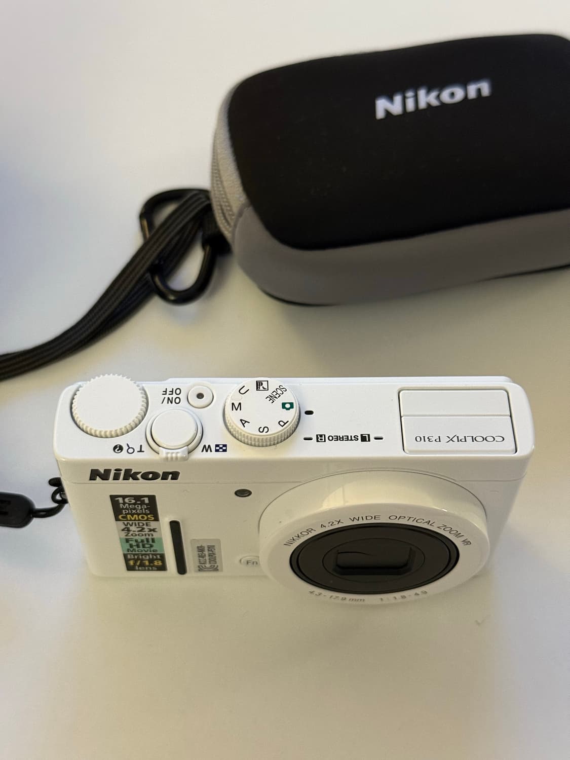 Nikon coolpix 니콘 쿨픽스 p310 화이트 상품이미지2