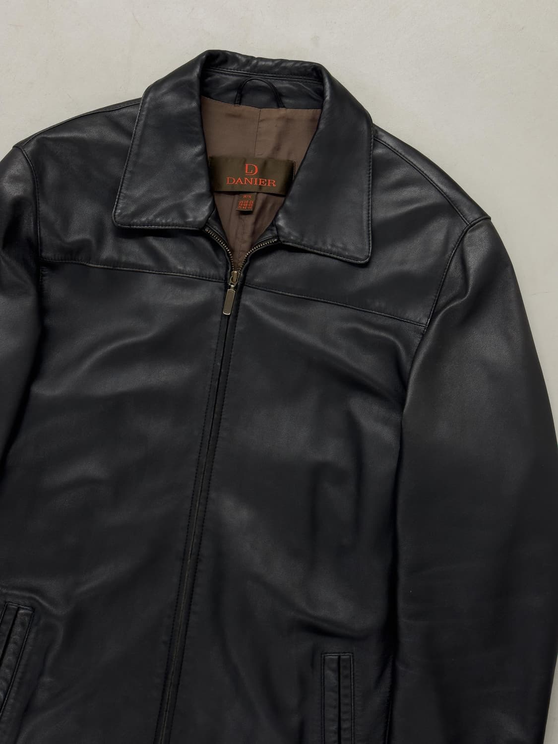 레더 집업 자켓 상품이미지2