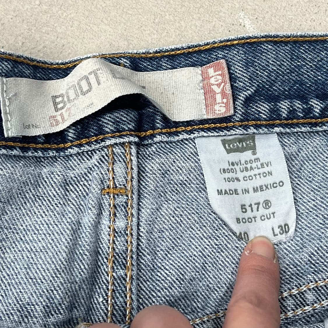 리바이스 517 데님팬츠 s09214 상품이미지6