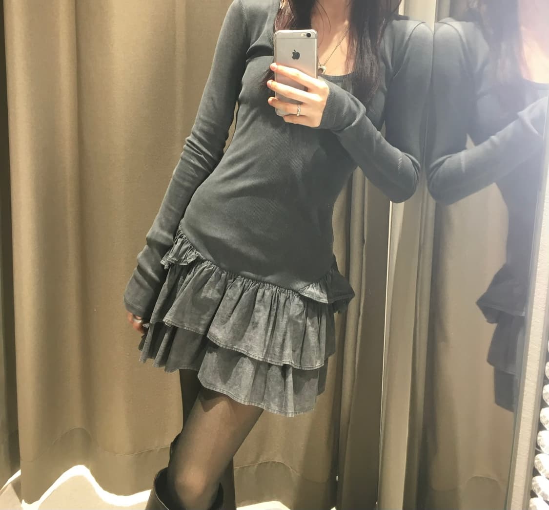 Zara 자라 원피스 그레이 상품이미지1