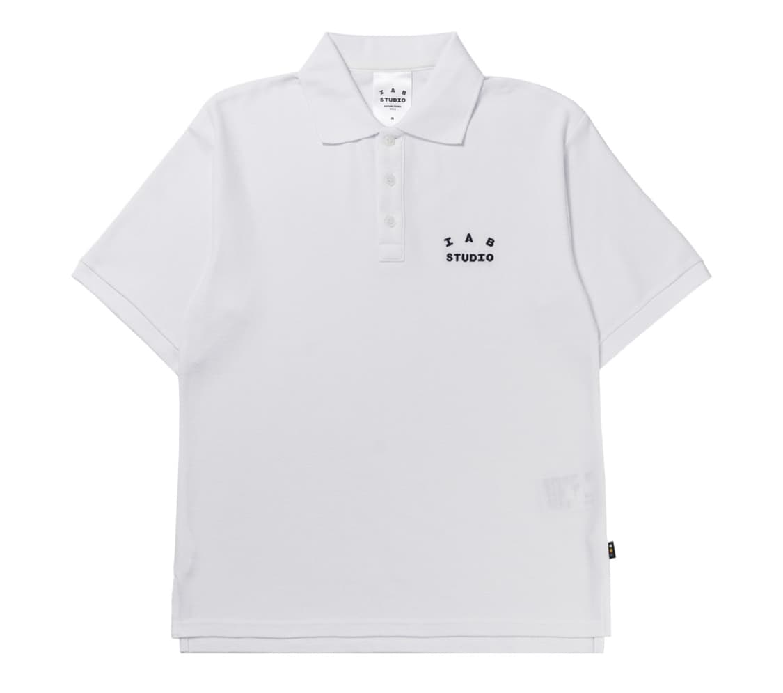 [XXL] 아이앱 스튜디오 카라티 피케 티셔츠 화이트 상품이미지2