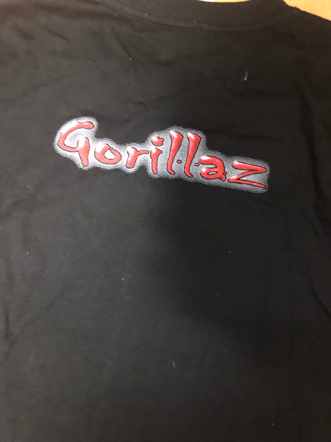 Michael 고리ㄹ라즈 Gorillaz 블랙 반팔 티셔츠 XL 상품이미지4