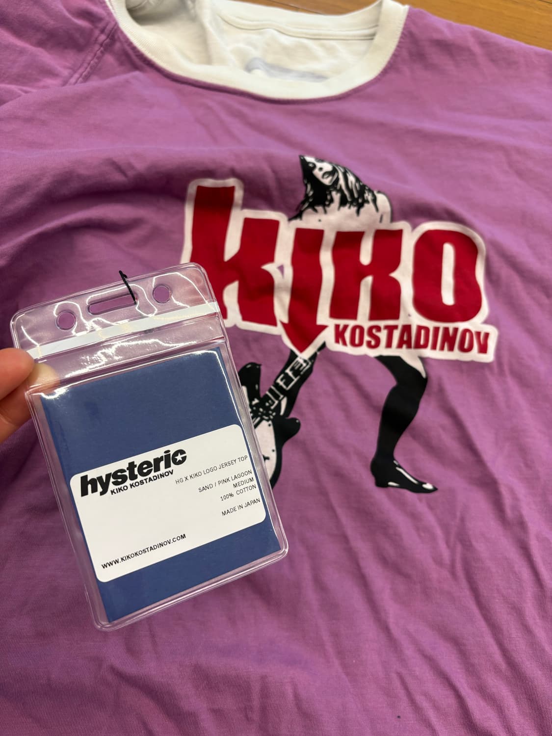 키코 코스타디노브 x 히스테릭 글래머 LOGO JERSEY TOP 상품이미지5