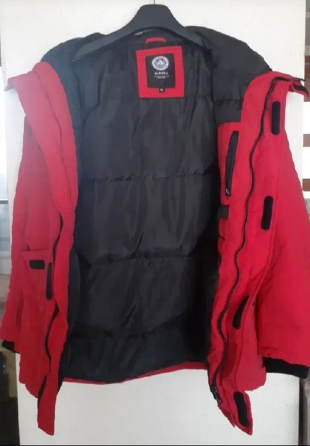 클라이드앤 오리털 패딩 레드 100 상품이미지3