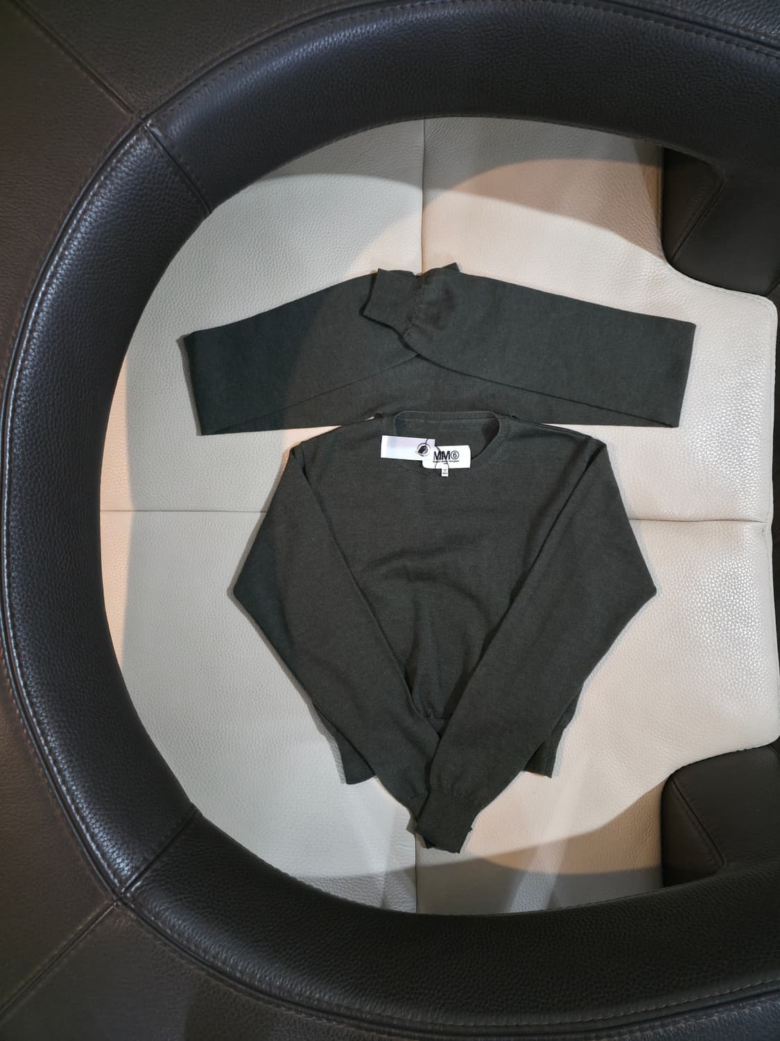 MM6 martin margiela sleeve scarf knit 상품이미지1