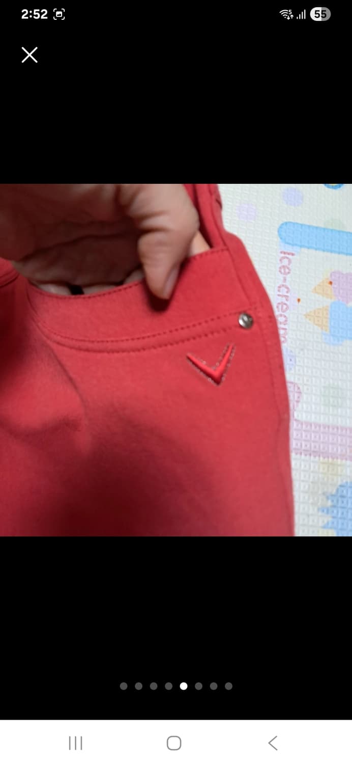 캘러웨이 골프바지(기모)73사이즈 상태상급 상품이미지5