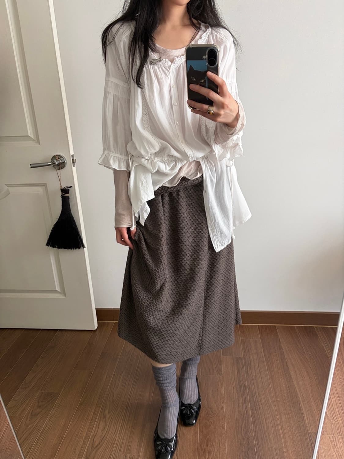 banding long skirt 상품이미지2