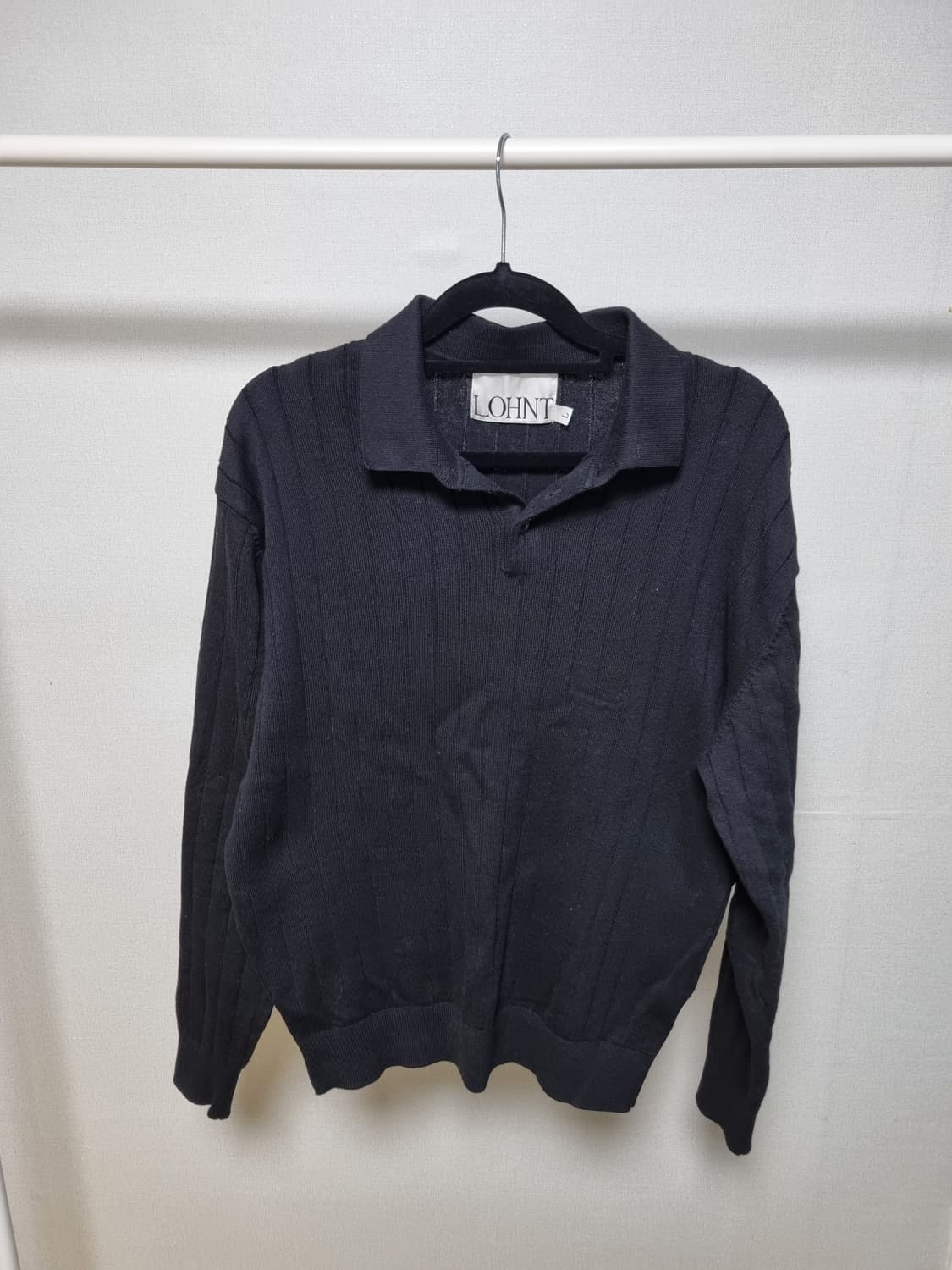 [새상품급 L] 론트 카라 니트 상품이미지1