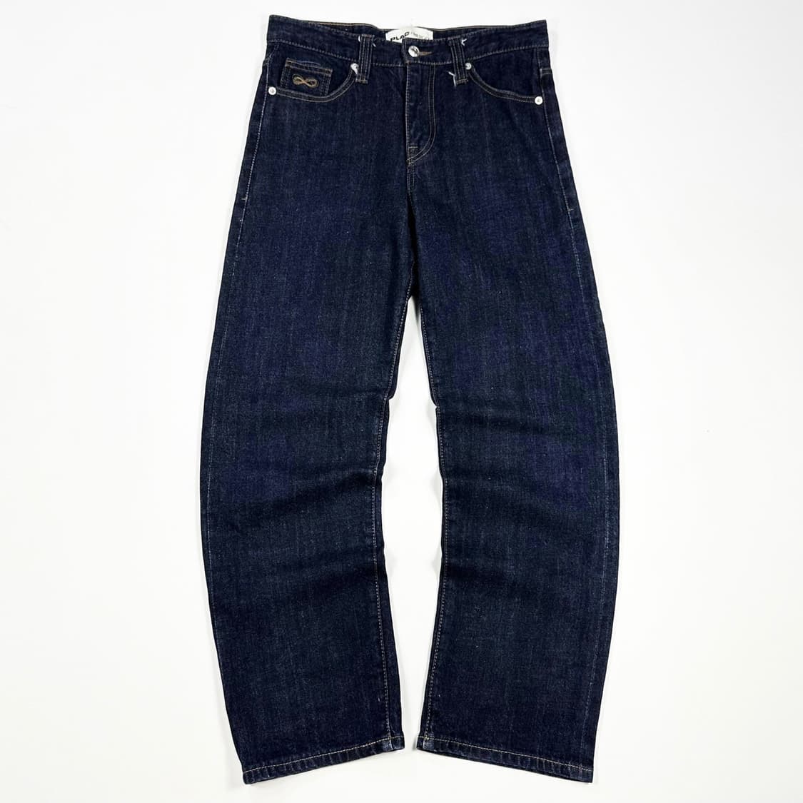 플랙진 x 메르고 콜라보 일자 데님 팬츠 (30인치) 상품이미지3