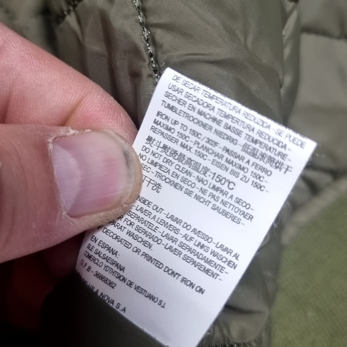 WTAPS 더블텝스 WTVUA 봄버 자켓 카키색(100-105) 상품이미지6