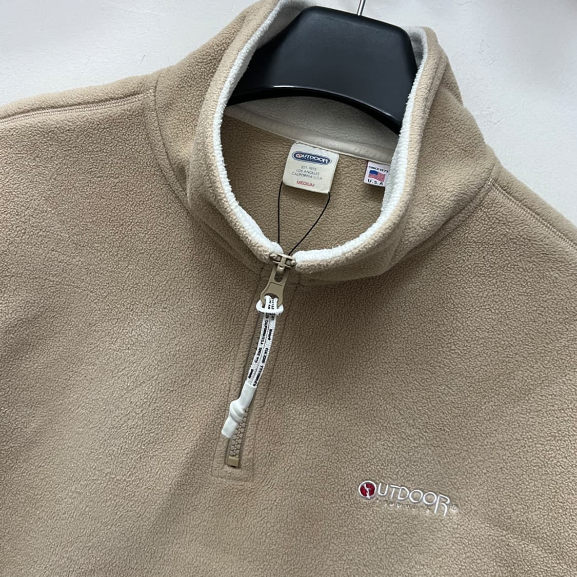 아웃도어 프로덕츠 오버사이즈 하프 집업 플리스 M 상품이미지3