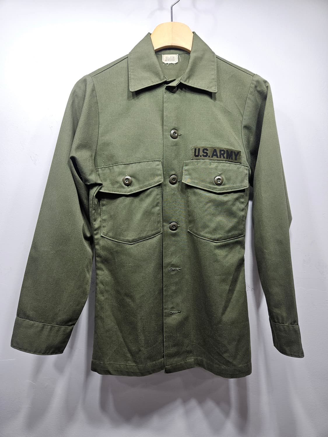 80's U.S.ARMY OG-507 Utility Shirt   상품이미지3