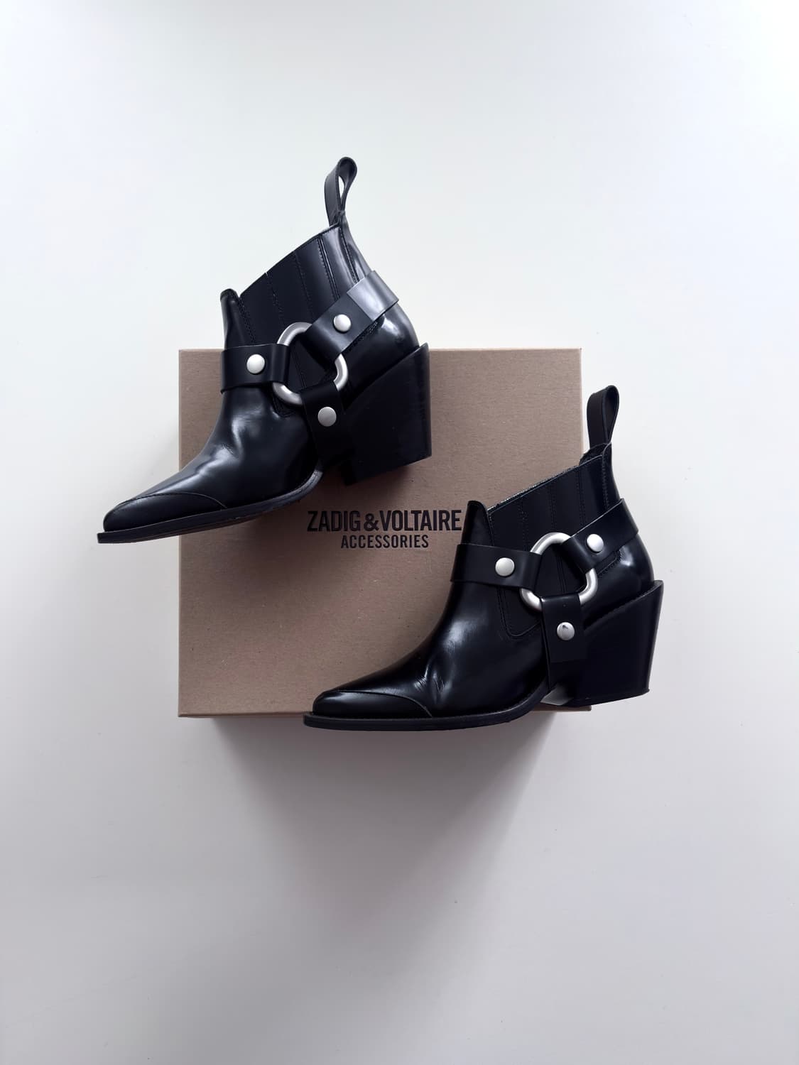 자딕 앤 볼테르 N’dricks 글로시 앵클 부츠 상품이미지1