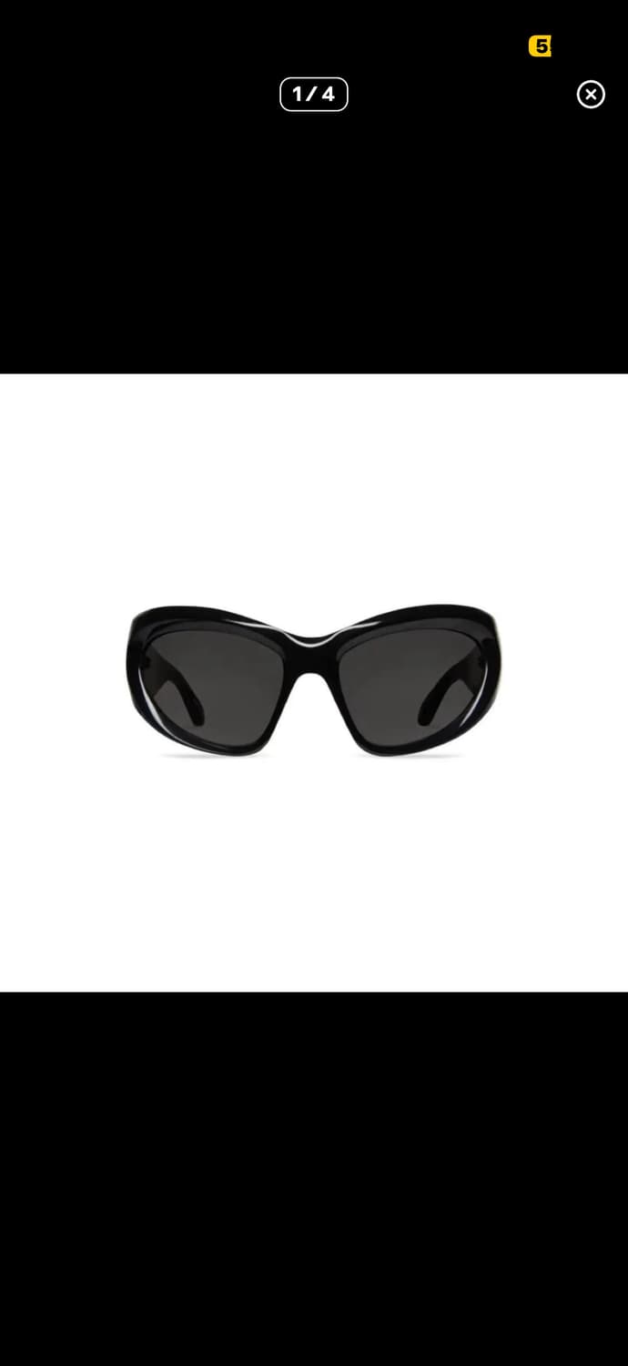 발렌시아가 랩 d 선글 상품이미지1