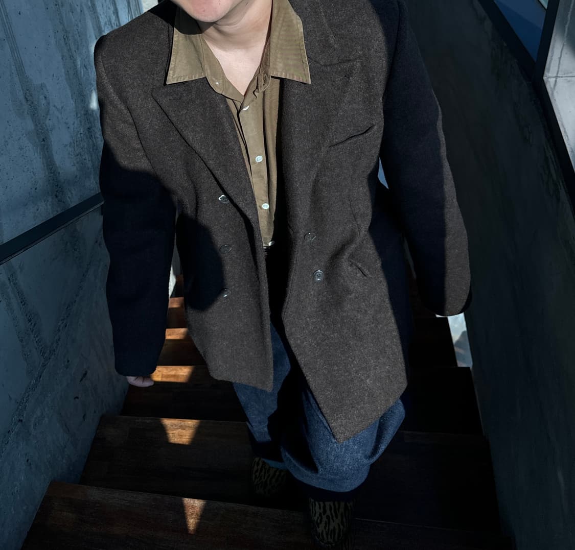 마리아노 리버서블 더블 브레스티드 블레이저 m 상품이미지1