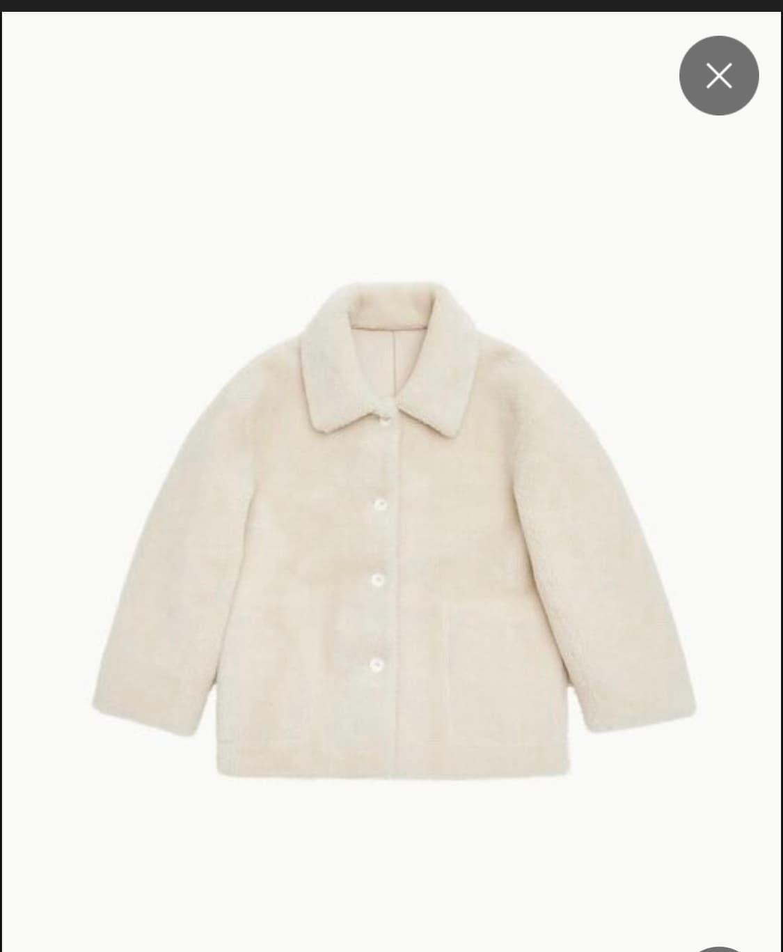 AMOMENTO 리버서블 시어링 코트 상품이미지2