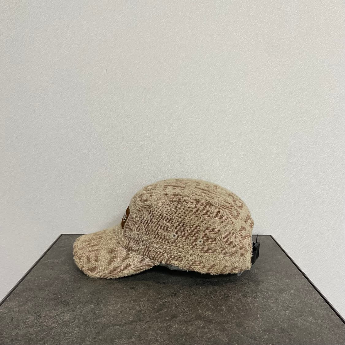 (OS) 슈프림 박스로고 캠프캡 모자 스펠아웃 베이지 상품이미지2