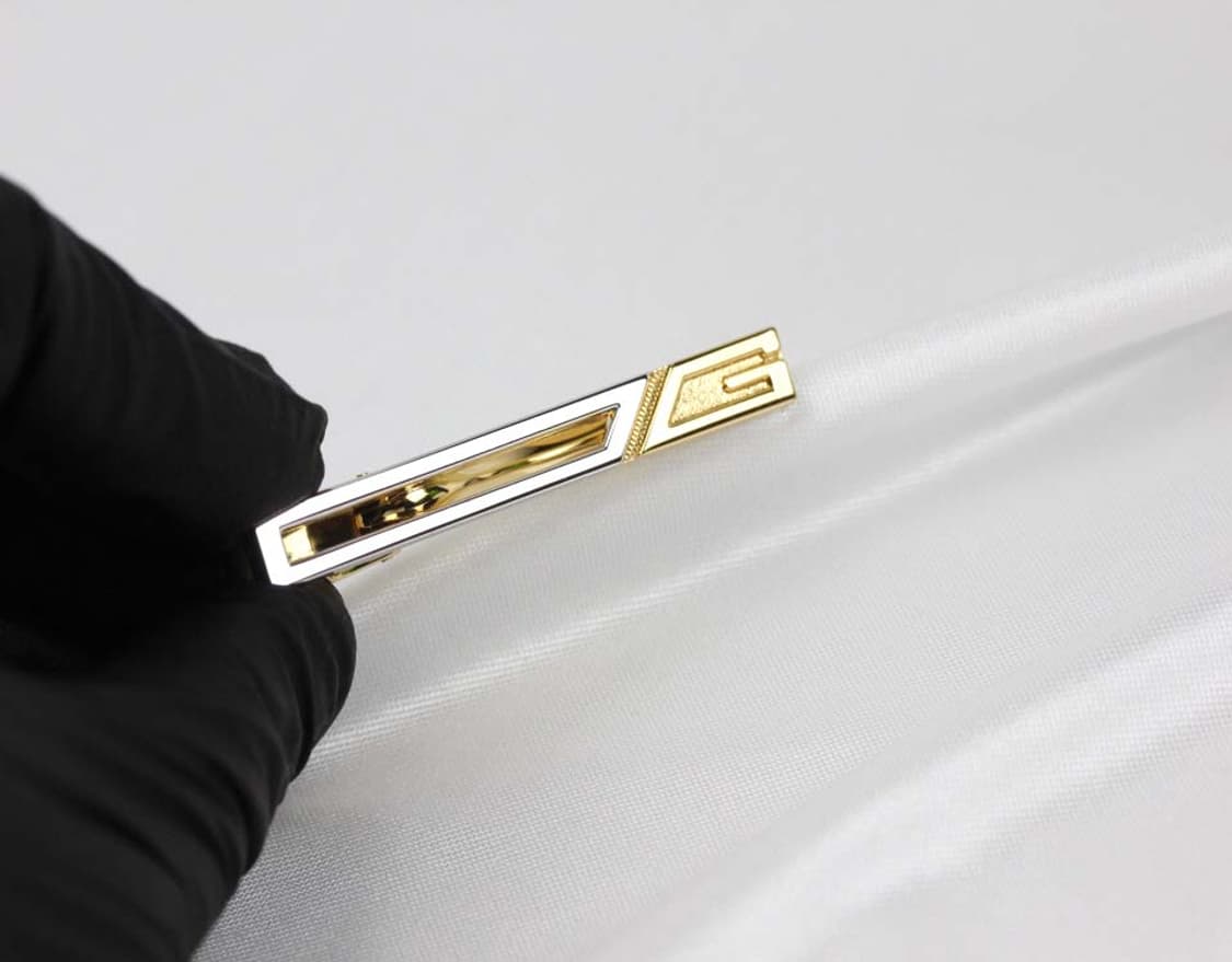 지방시 A등급 5cm G모티브 유광 남자 명품 넥타이핀 상품이미지6