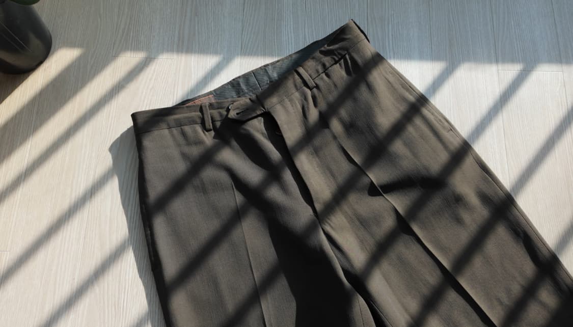 프라다 브라운 트라우저 상품이미지1