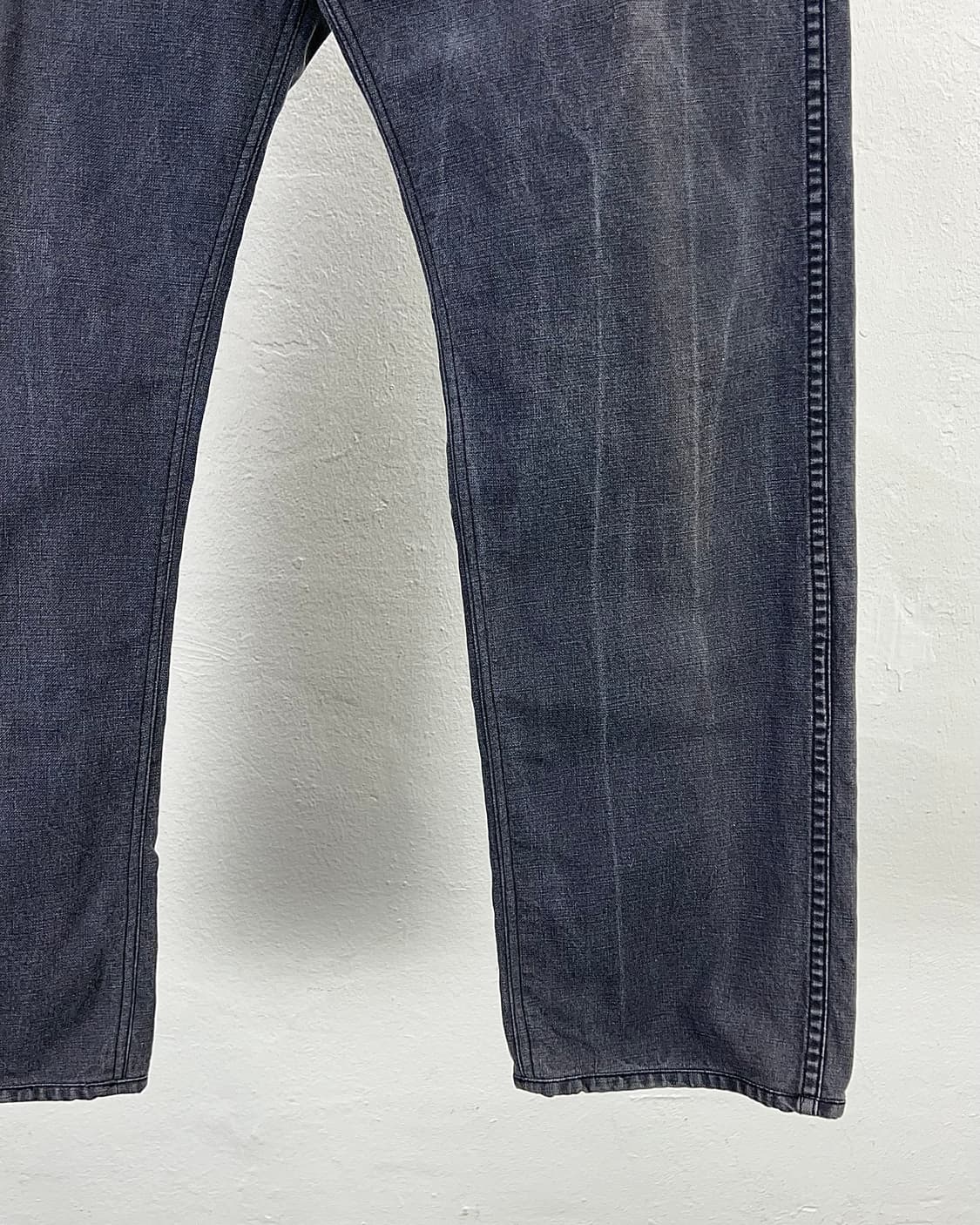 준야 와타나베 AD2013 가먼트 워시 그레이 카펜더 코튼 팬츠 상품이미지5