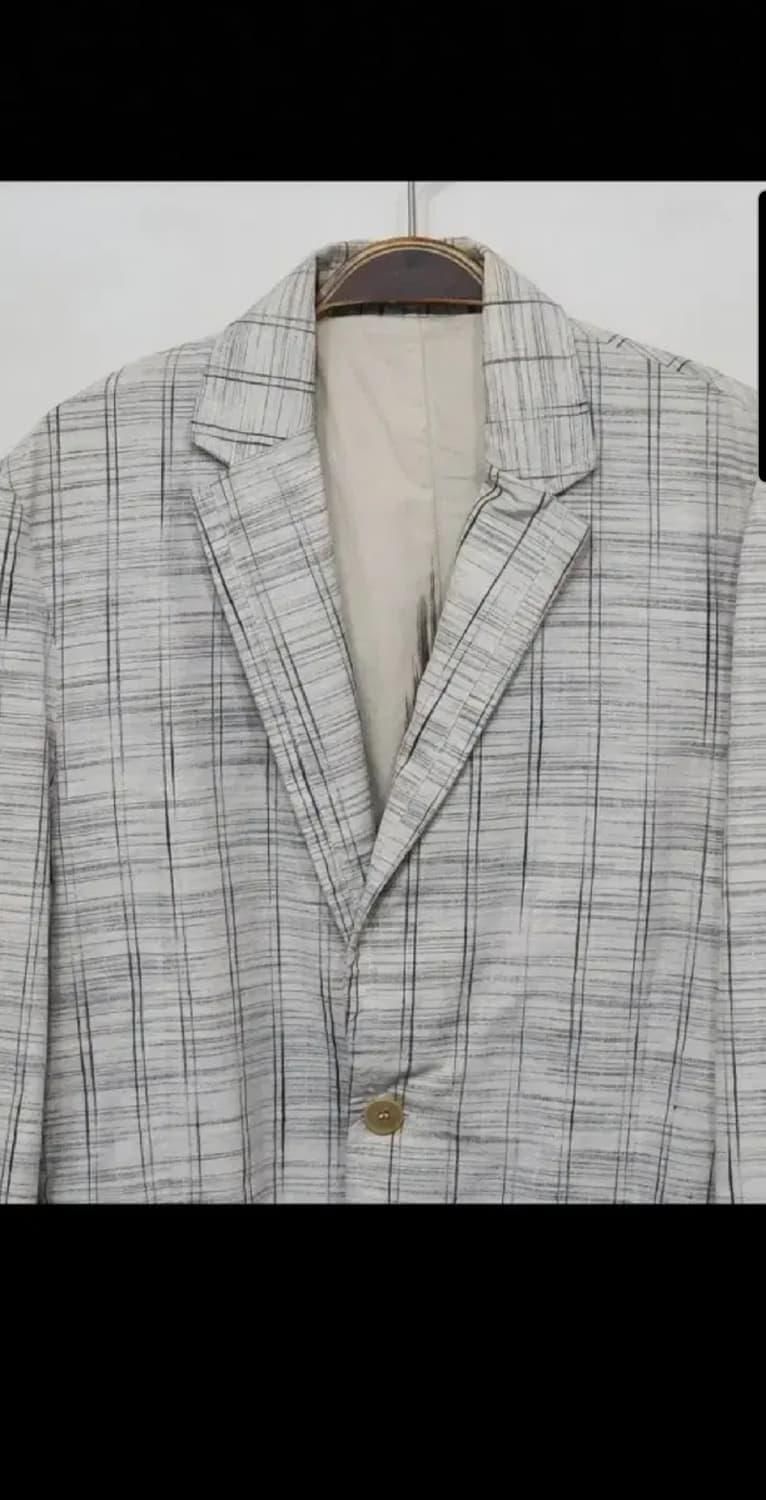 (L) 겐조 체크자켓 싱글 켄조 블레이져 매장판  상품이미지2