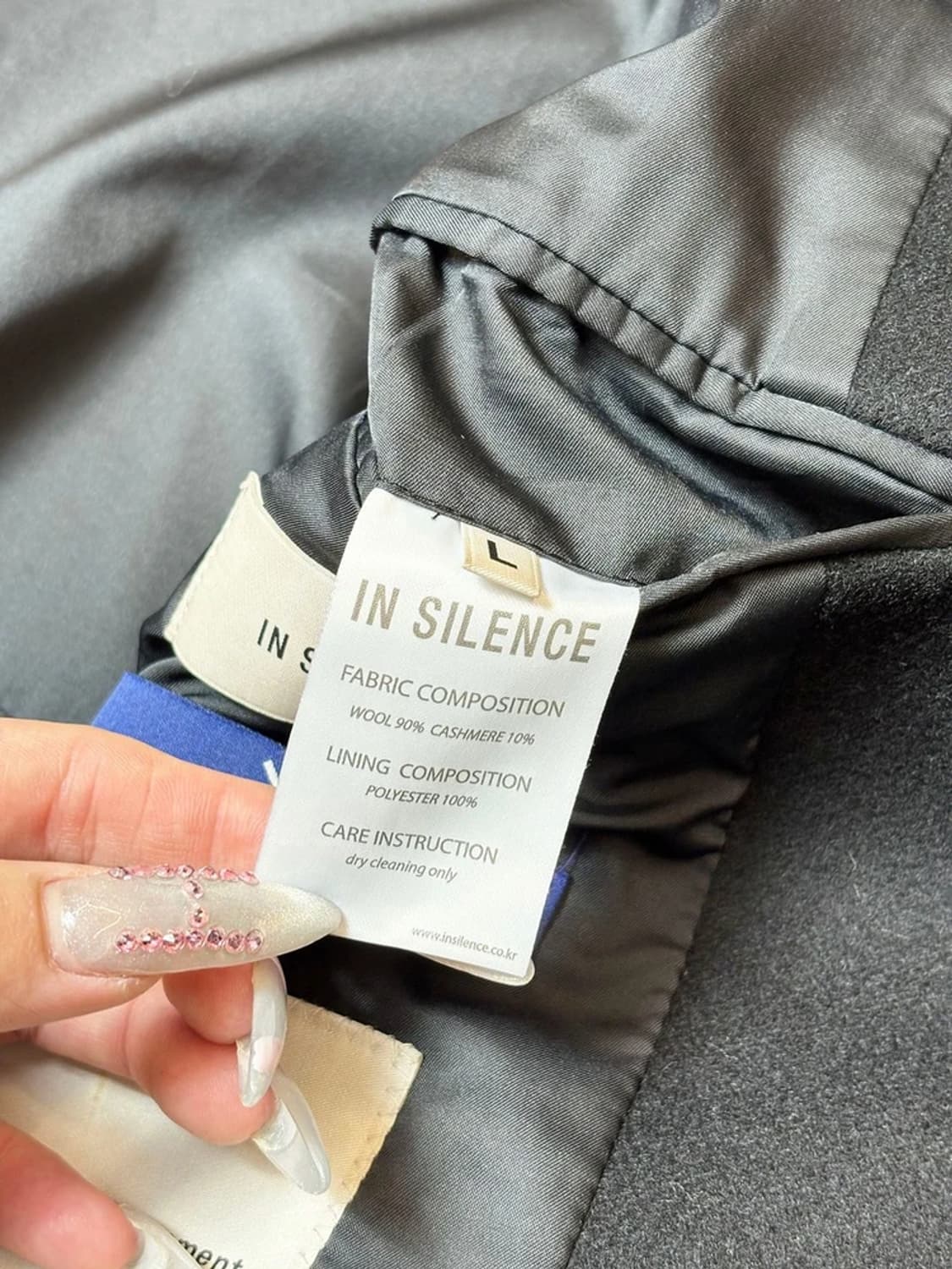 인사일런스 x 분트 17FW 캐시미어 블렌드 더블 코트 PN6535 상품이미지7