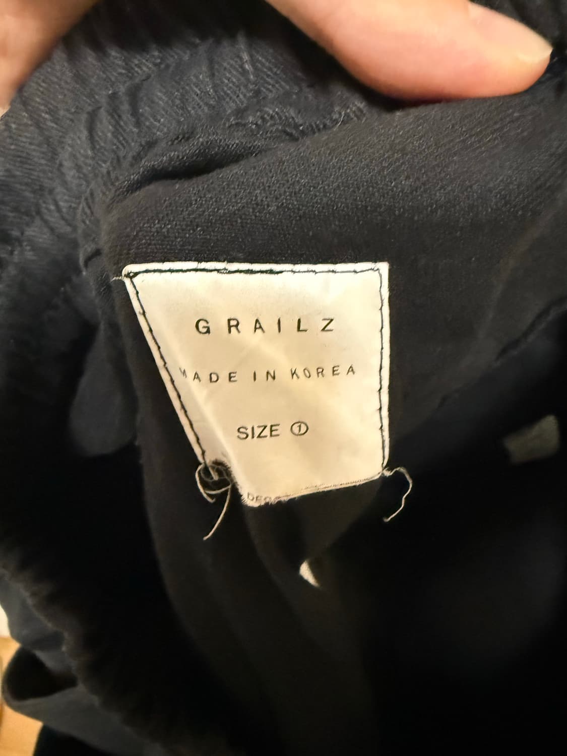 그레일즈 레이어드 패널 쇼츠 블랙 1 사이즈 상품이미지4