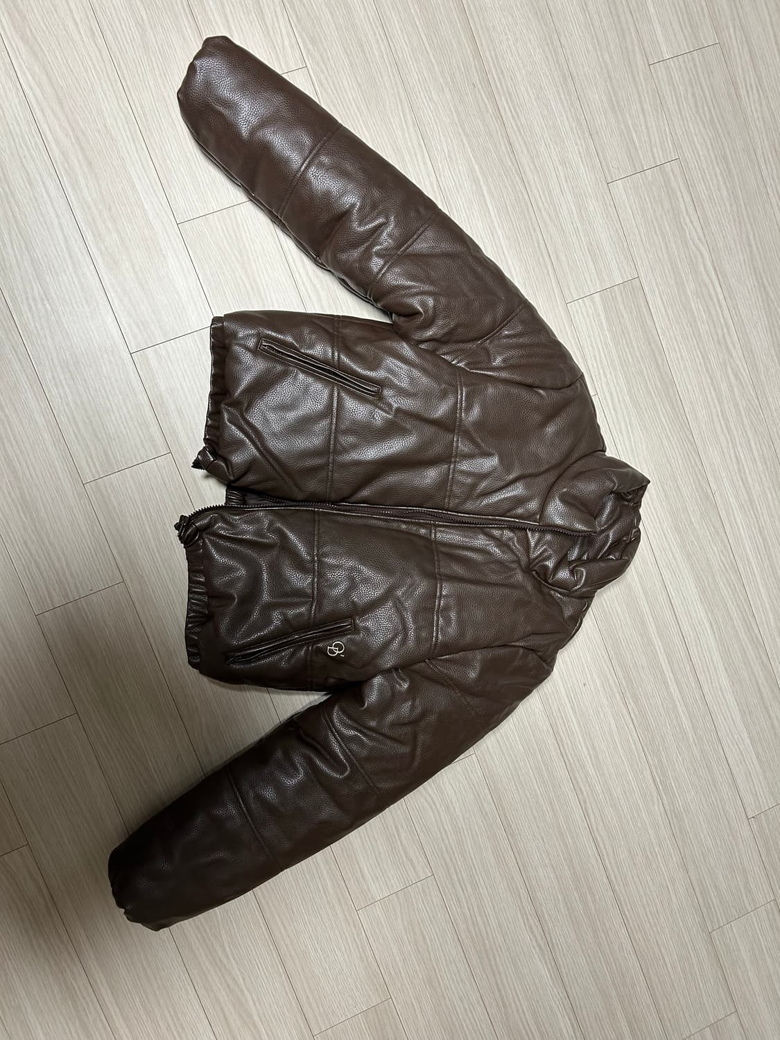 오도어 레더 패딩 상품이미지6