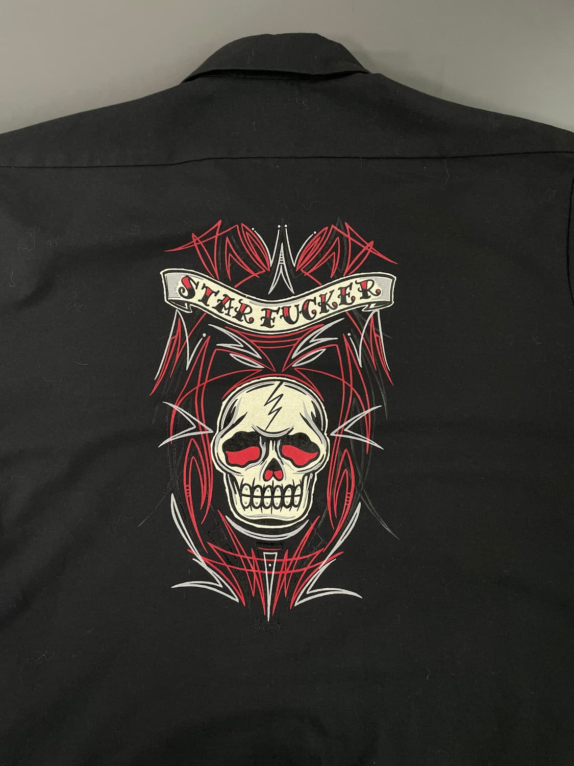 [XL] 레드캡 X STAR FUCKER 스컬 워크 셔츠 상품이미지7