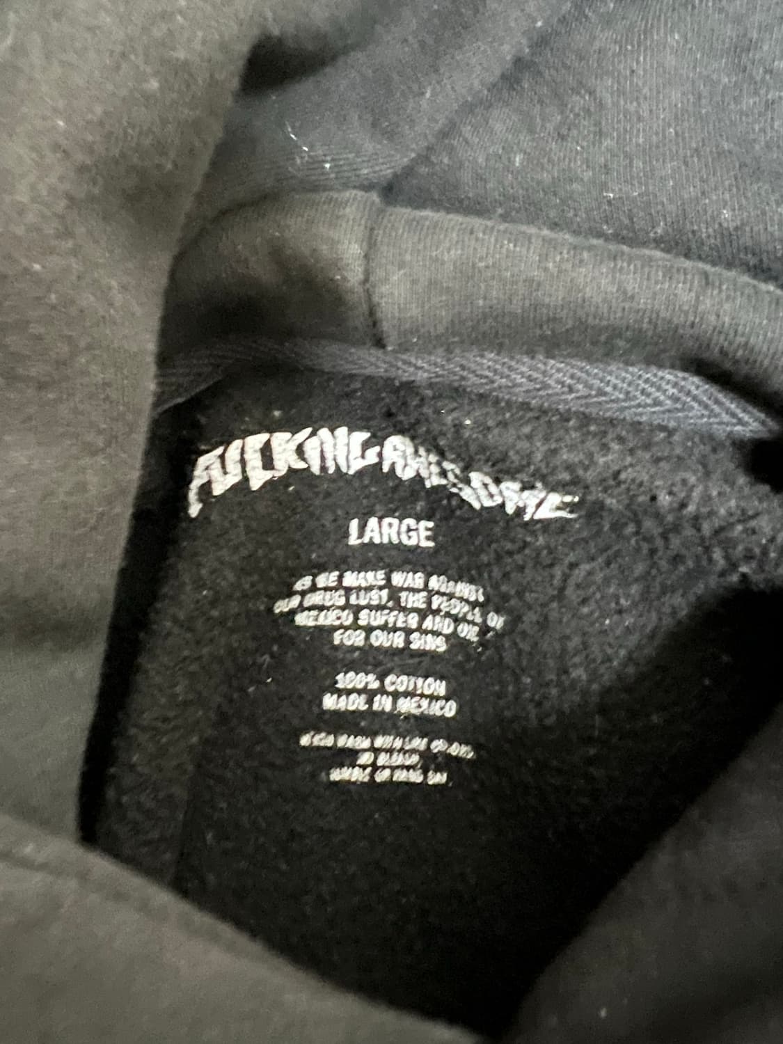 퍼킹어썸 OG 로고 후드 상품이미지3