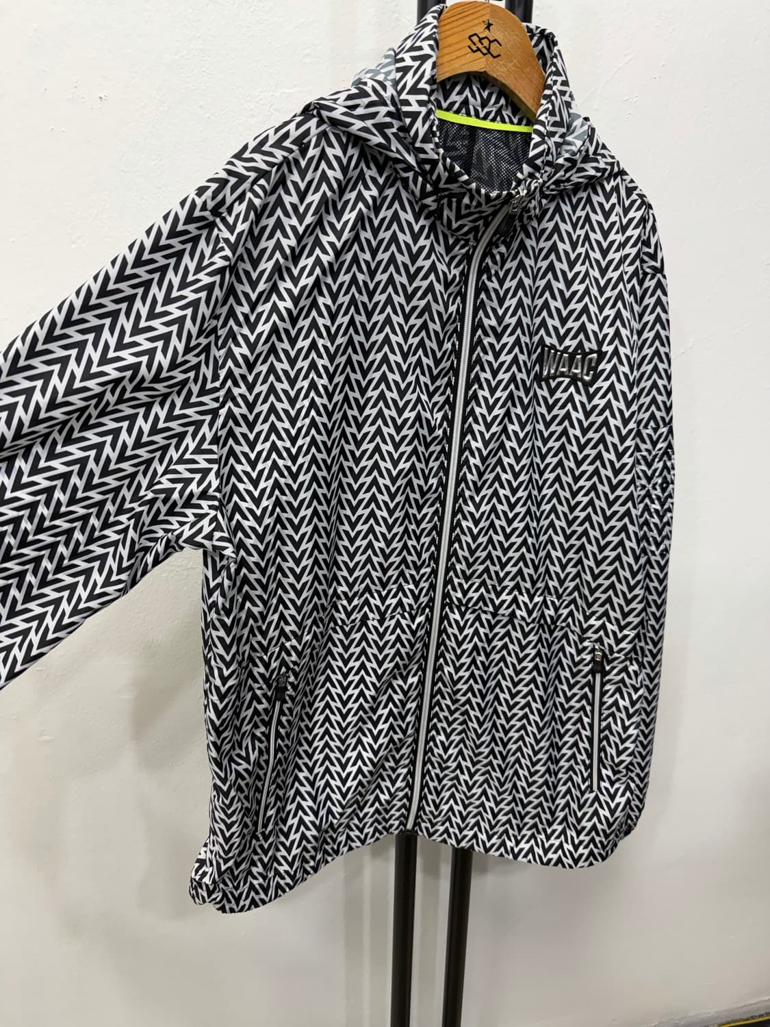 정품) WAAC 왁골프 22ss 남성 후드 바람막이 2(100) 상품이미지2