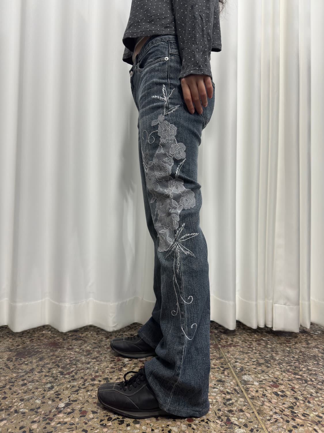 denim design pants 상품이미지3
