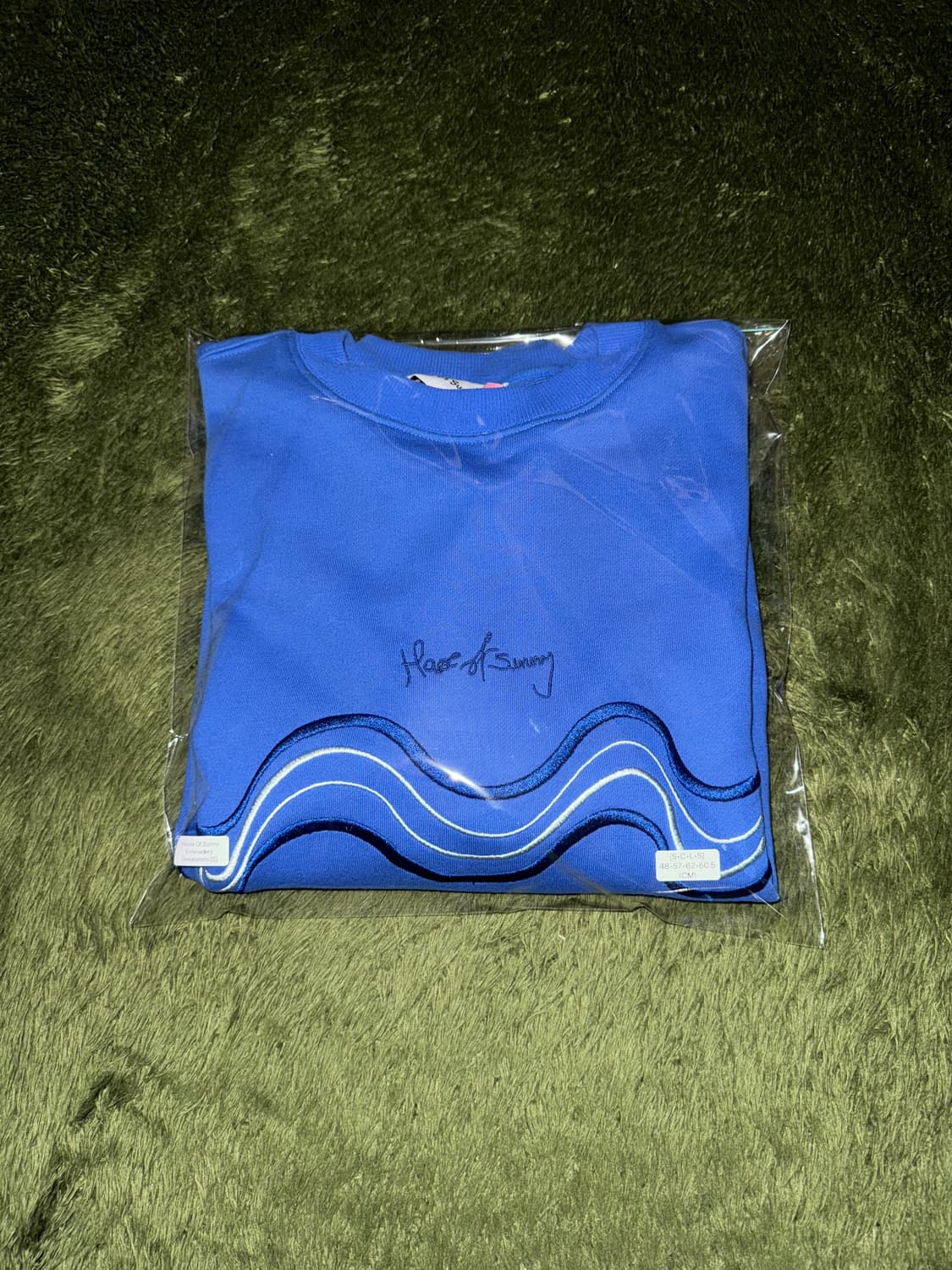 [S] House of Sunny 하우스 오브 써니 자수 로고 스웻 셔츠 상품이미지10