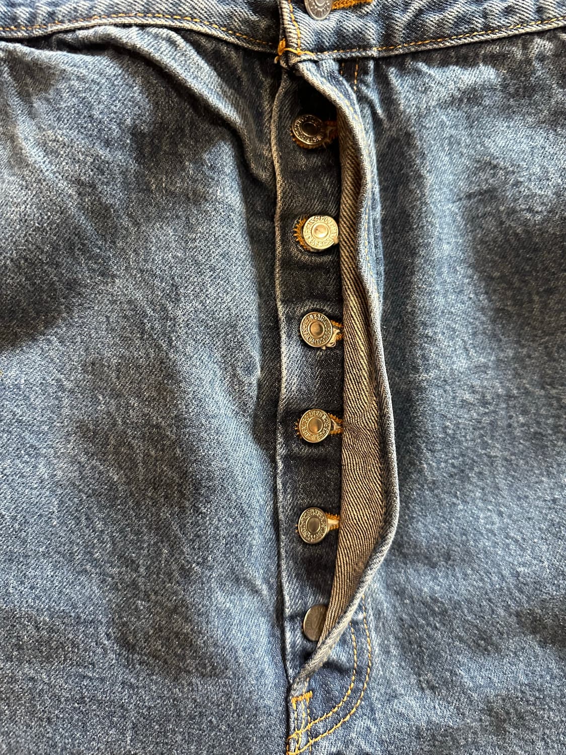 00s 리바이스 501 와이드 크롭데님 팬츠 (W48) 상품이미지3