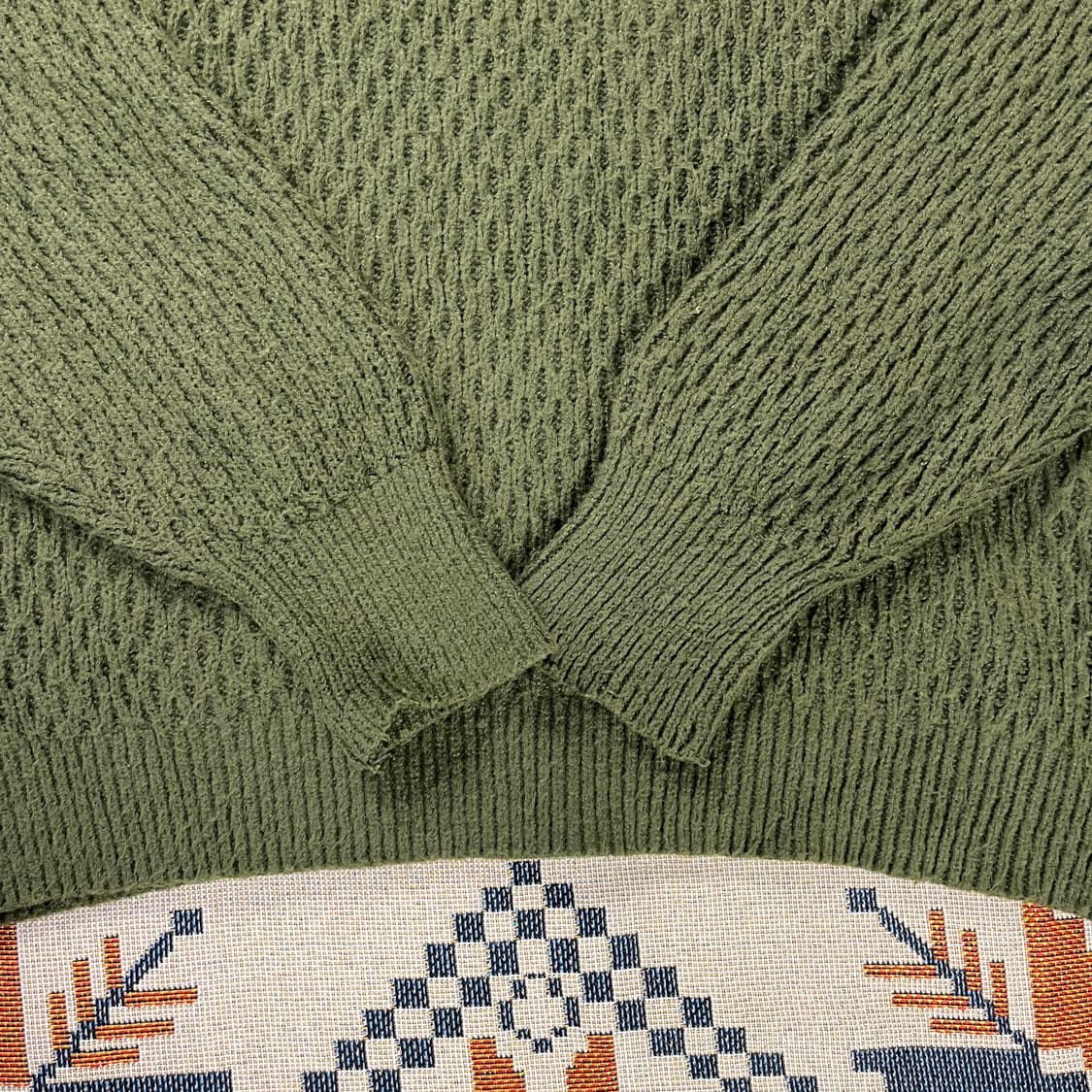 : 일본 빈티지 밀리터리 헨리넥 니트(실측확인) 상품이미지2
