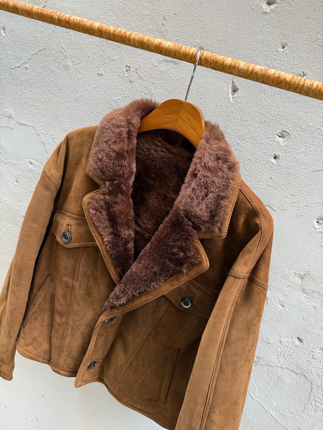 빈티지 시어링 자켓 상품이미지3