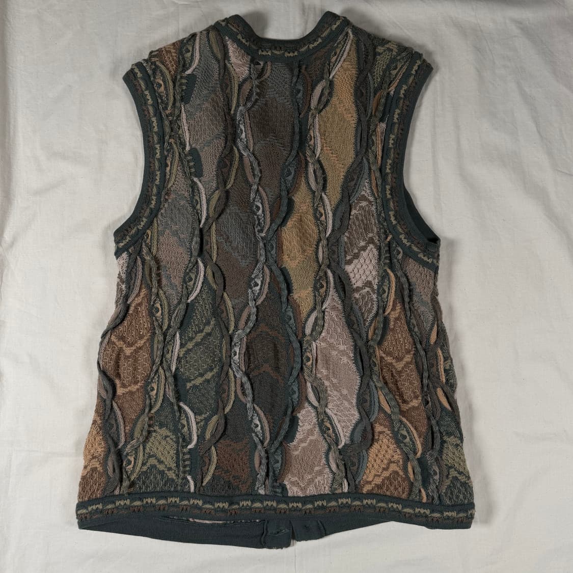 쿠지 니트 조끼 베스트 상품이미지5