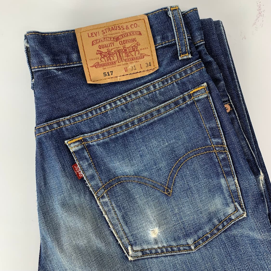 [31x34] 00s 리바이스 517 데님 팬츠 상품이미지7