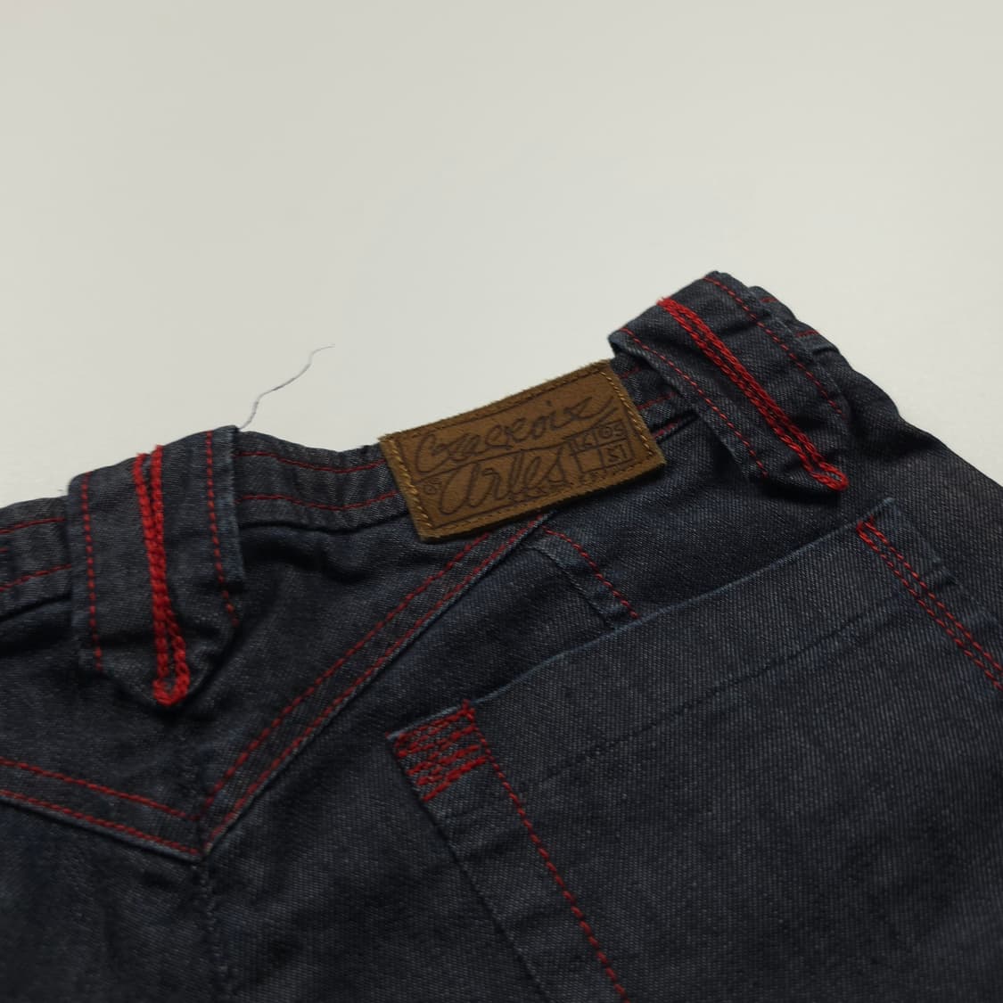 일본 Y2K 빈티지 데님 미디 스커트 (M) 상품이미지4