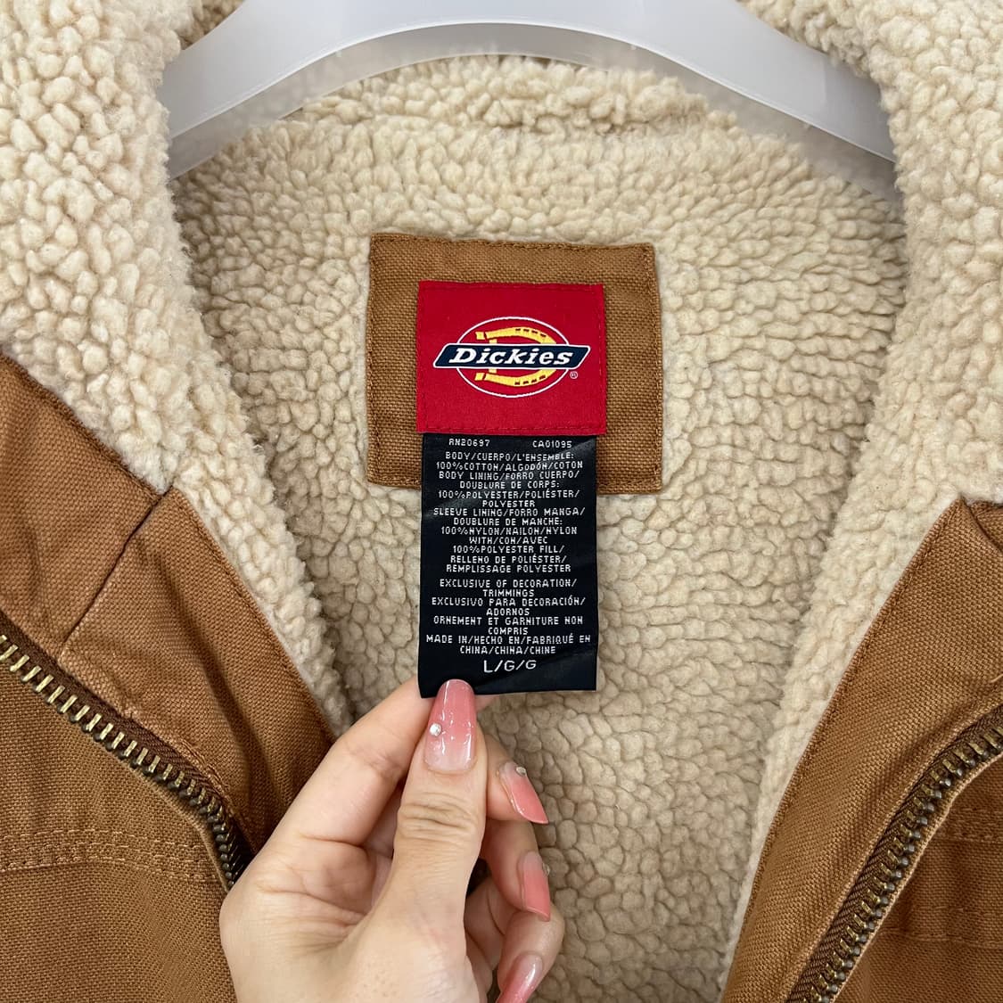 디키즈 셰르파 카멜 액티브 후드 자켓 상품이미지7