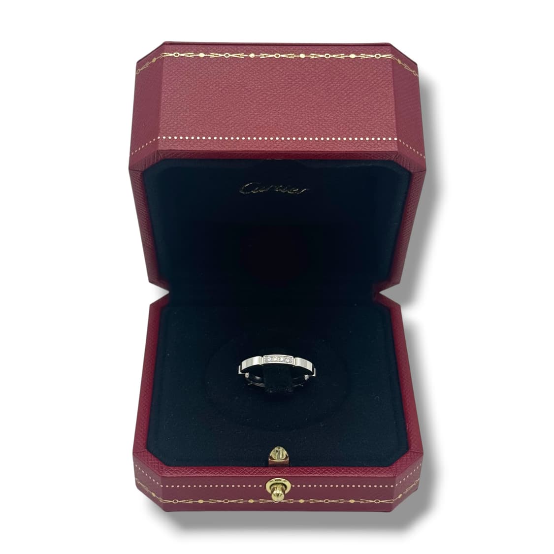 까르띠에 마이용 팬더 웨딩 밴드 링 반지 다이아4P 52호 상품이미지2