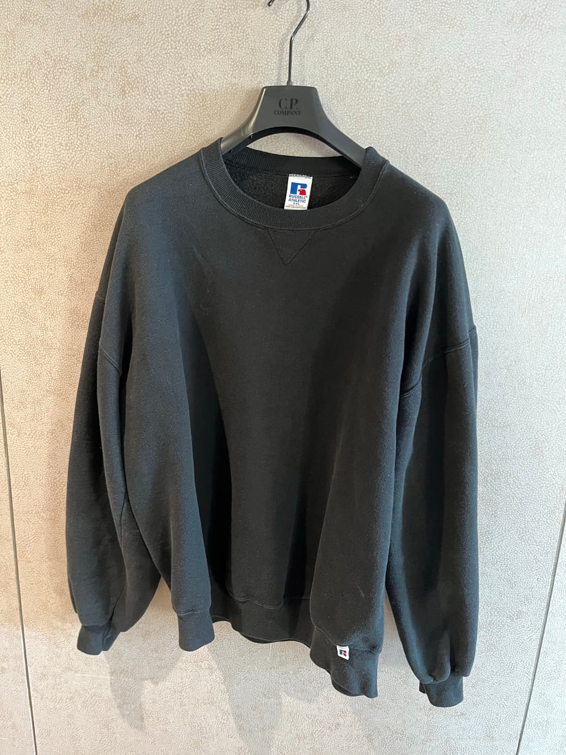 [XXL] 90s 러셀 스웻 블랙  상품이미지1