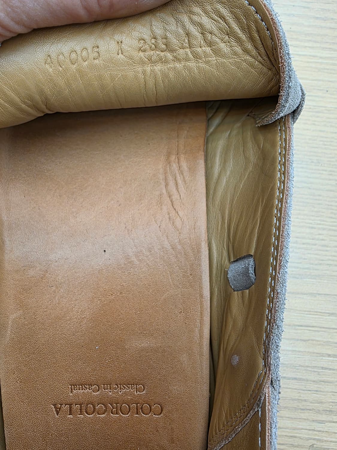 컬러콜라 스웨이드 로퍼 285 상품이미지10