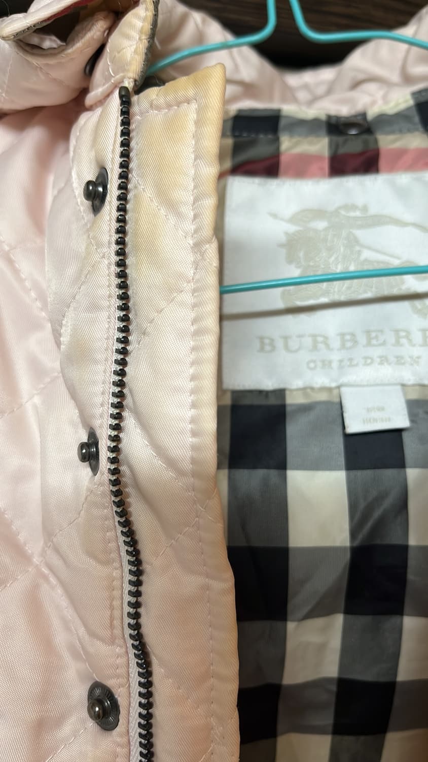 버버리 아기 누빔 (12m) 상품이미지3