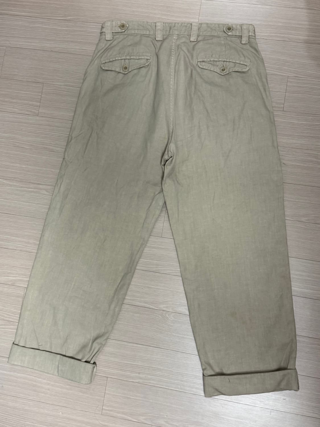 이스트하버서플러스 코튼 린넨 혼방 팬츠 46(30) 상품이미지2