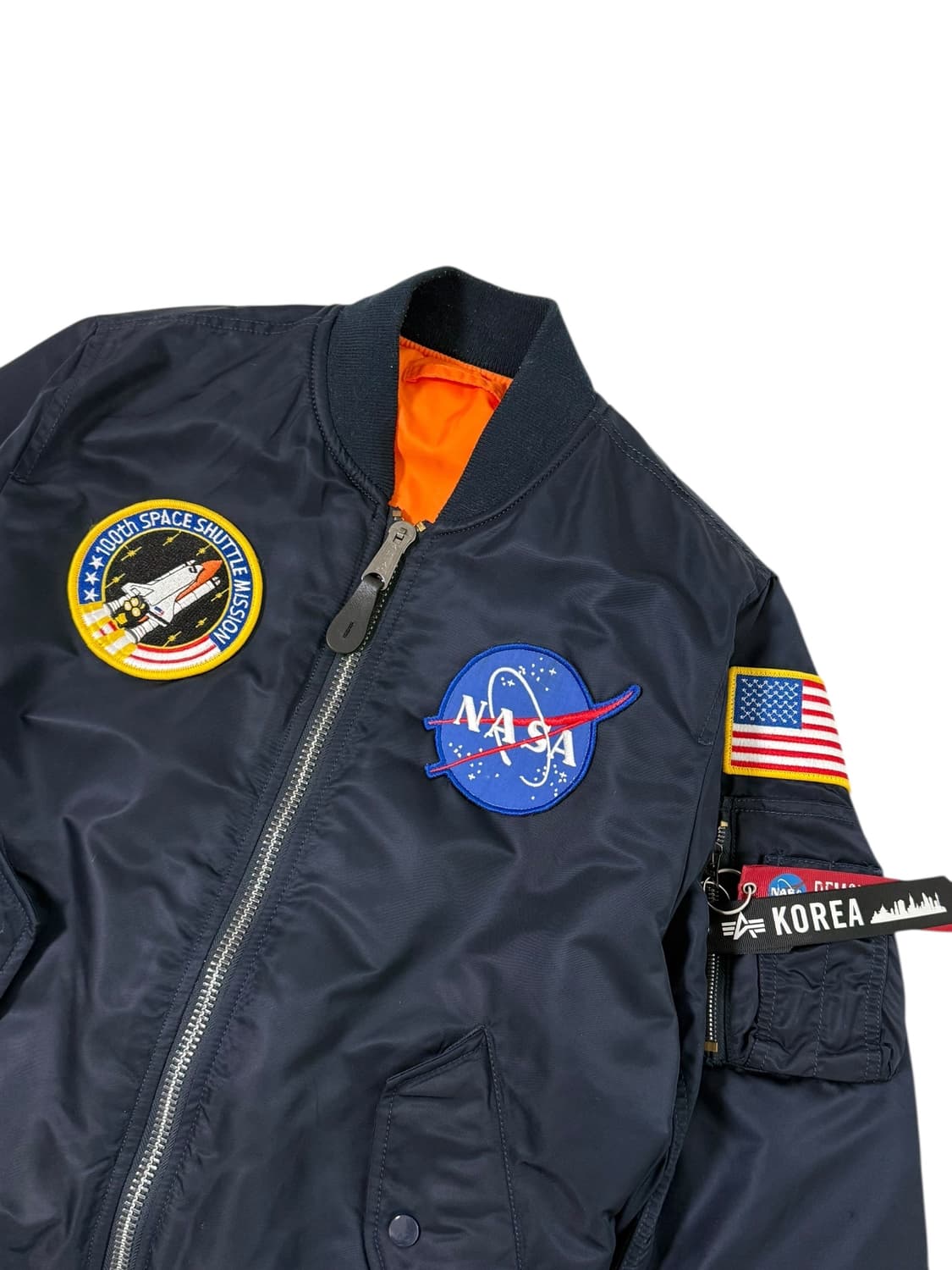 알파인더스트리 MA-1 나사 봄버자켓 상품이미지2