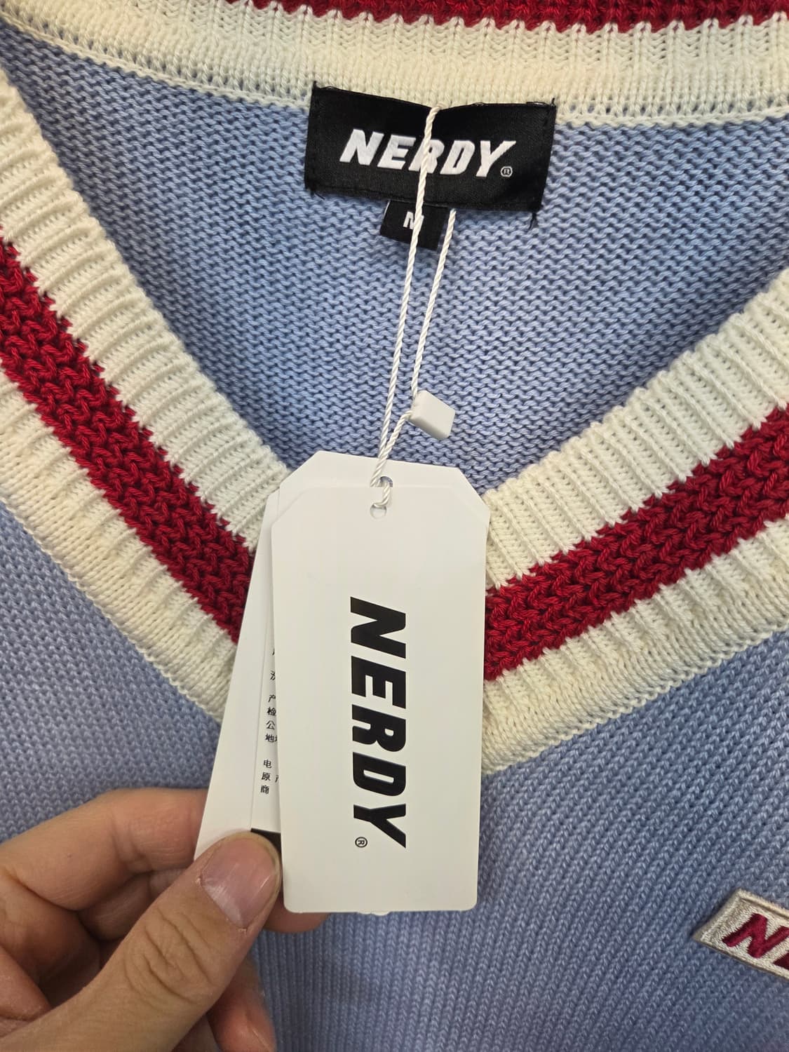 널디 에센셜 니트 조끼 m 상품이미지3