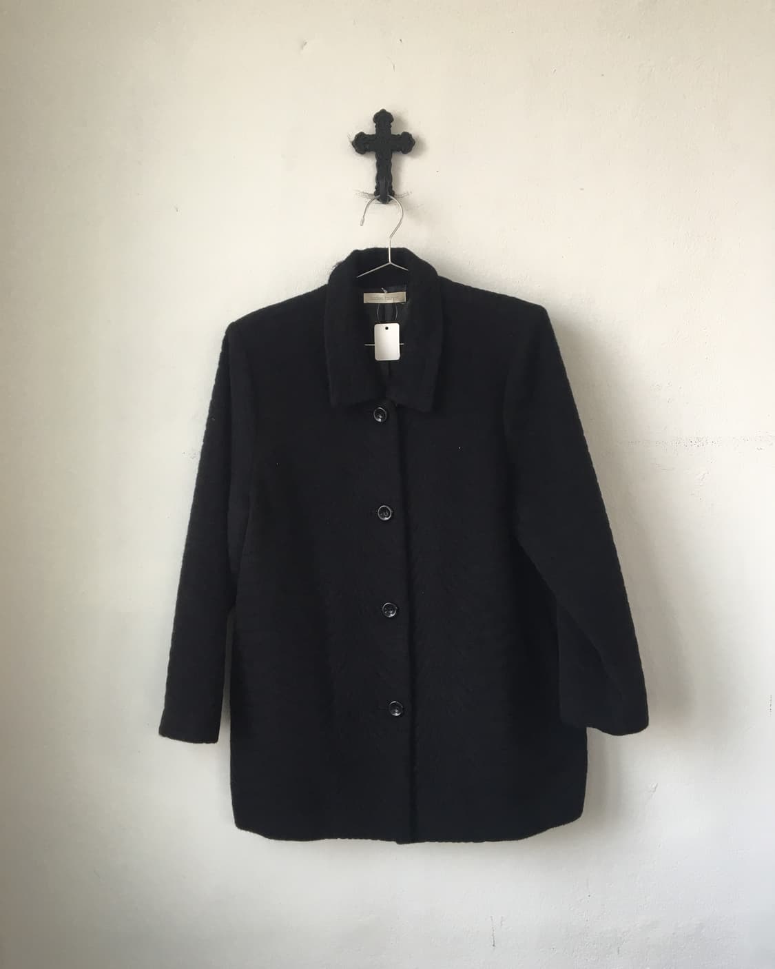 Pattern point coat 상품이미지2